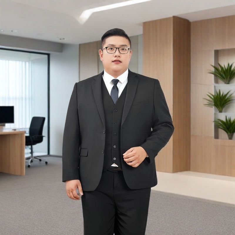 Men'S Formal Wear Big And Tall - Erkek Büyük Beden Resmi Takım Elbise