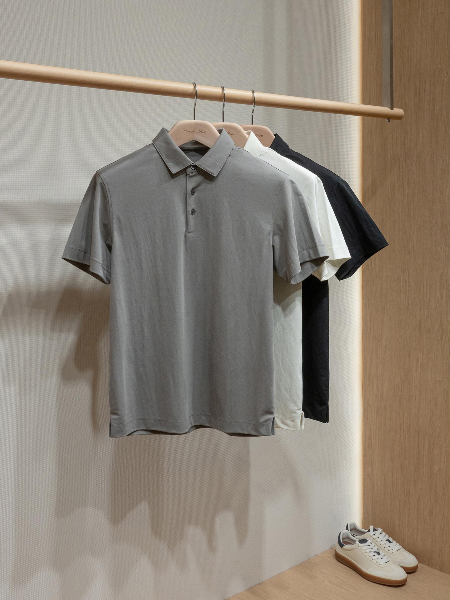 Keten pamuklu cilt dostu nefes - Men'S Polo Formal Wear incelemesi ve fiyatı