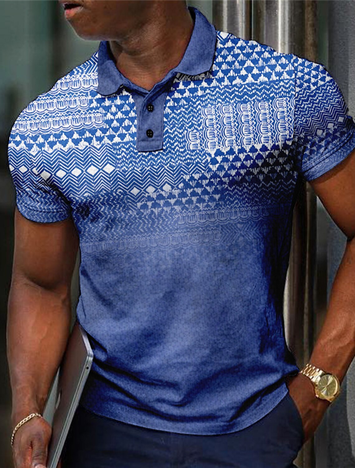Moda erkek Ekose Polo Gömlek G - Men'S Polo Formal Wear incelemesi ve fiyatı