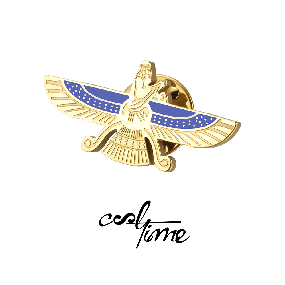 CoolTime Faravahar Pin Rozeti  - Tuxedo Lapel Pin incelemesi ve fiyatı