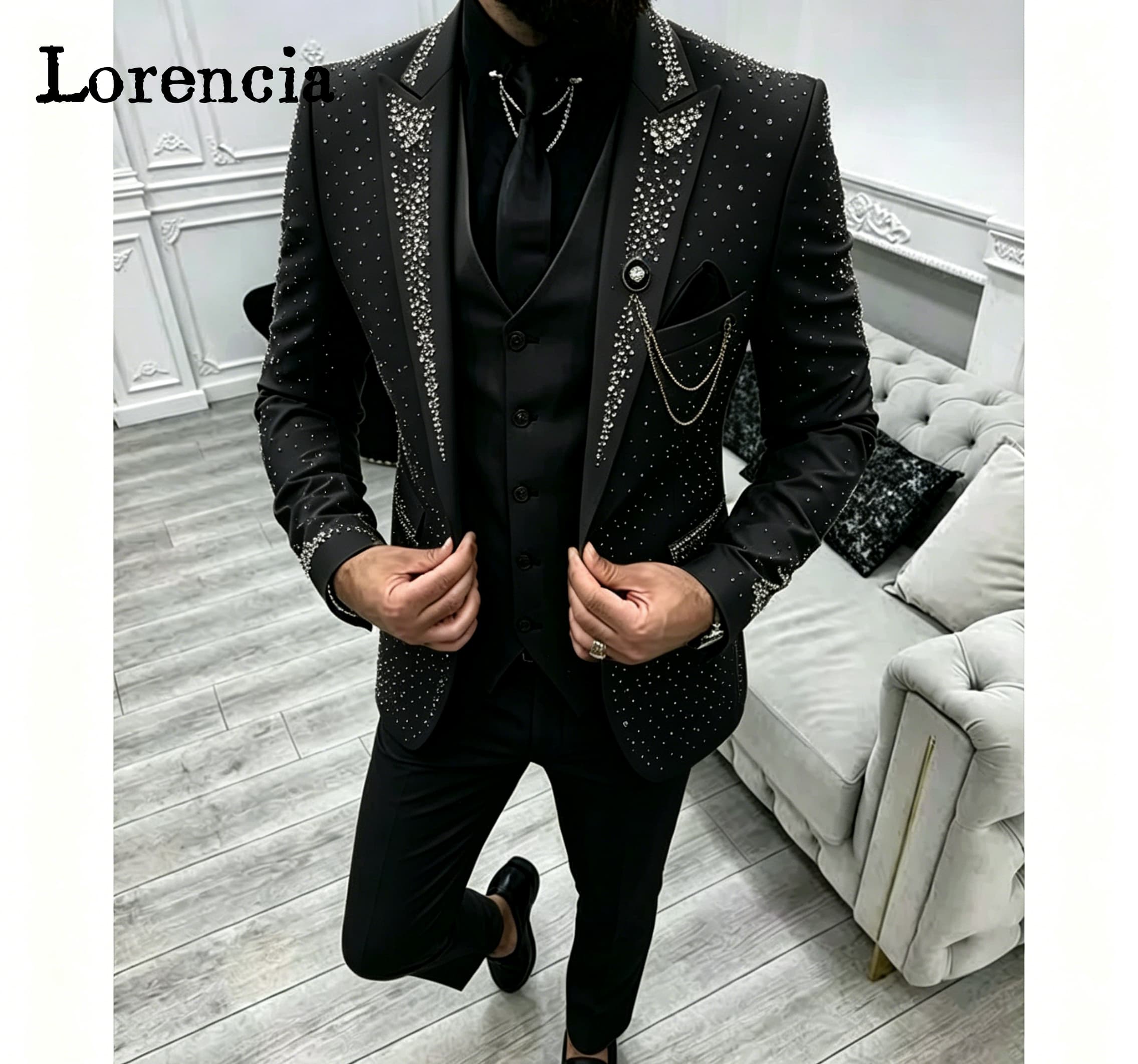 Lüks 3 Parça Resmi Erkek Takım - Elegant Formal Men'S Wear incelemesi ve fiyatı