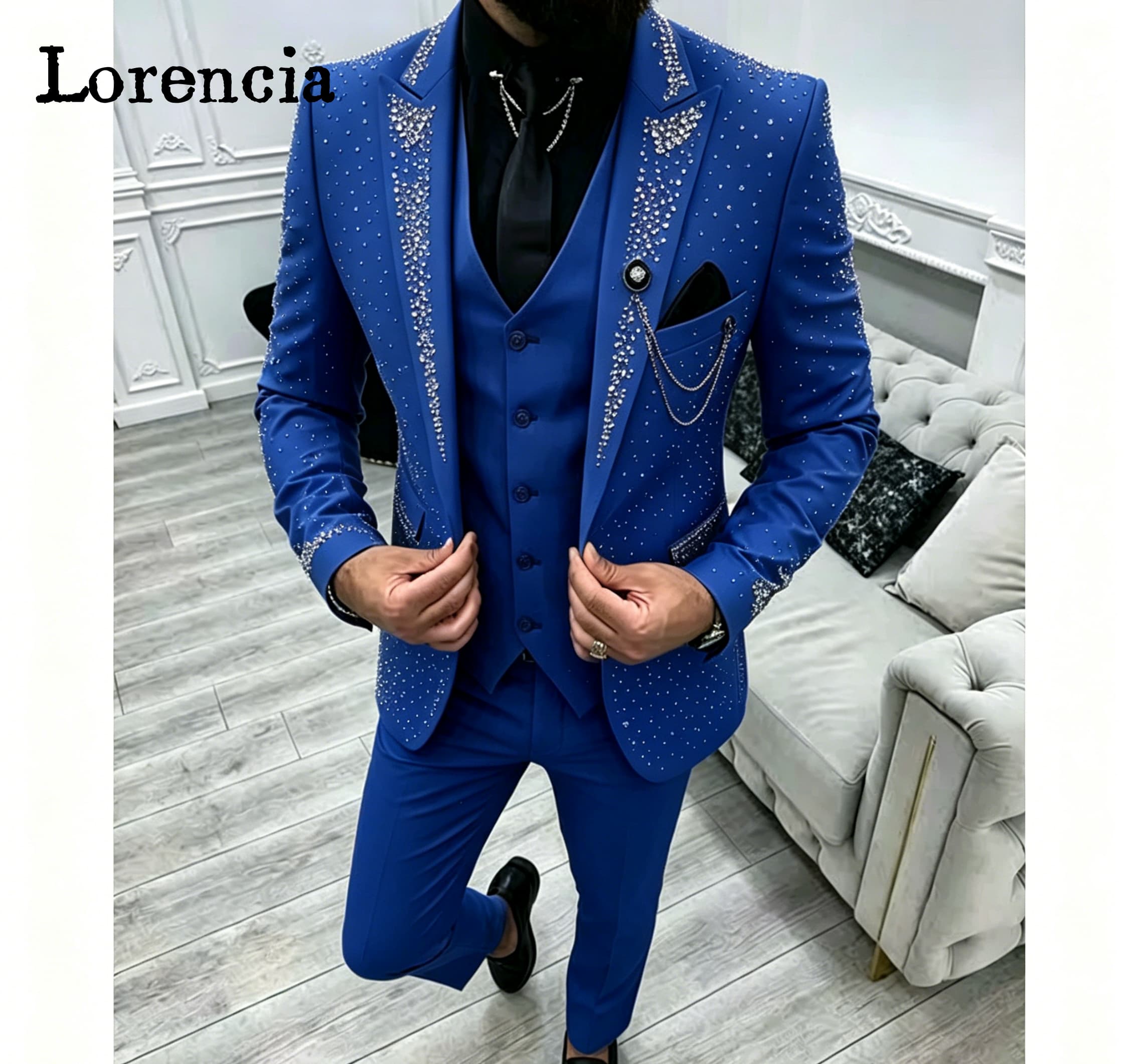 Lüks 3 Parça Resmi Erkek Takım - Elegant Formal Men'S Wear incelemesi ve fiyatı