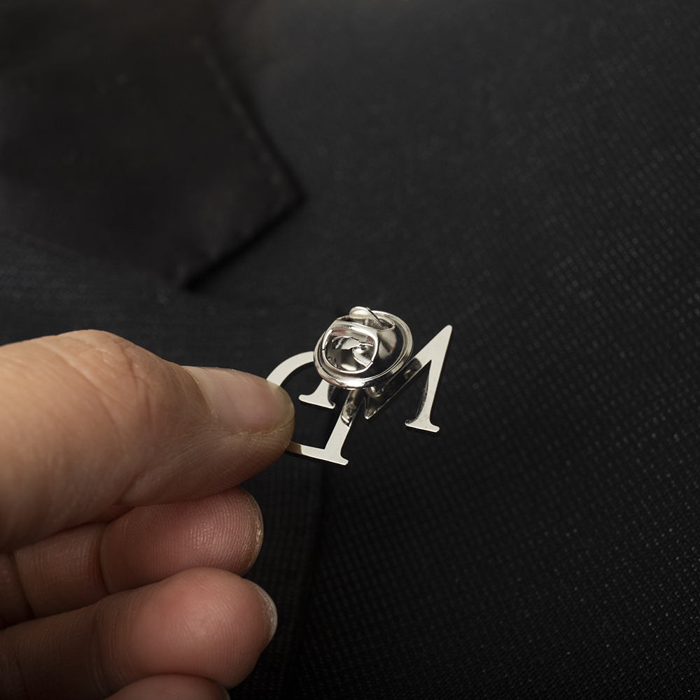 Tangula Özel Harfleri Broş Dam - Tuxedo Lapel Pin incelemesi ve fiyatı