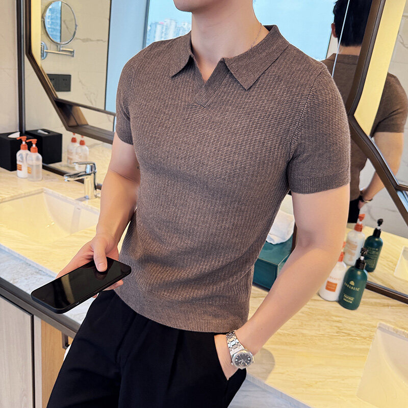 Erkek Slim Fit Polo Yaka Jakar - Men'S Polo Formal Wear incelemesi ve fiyatı
