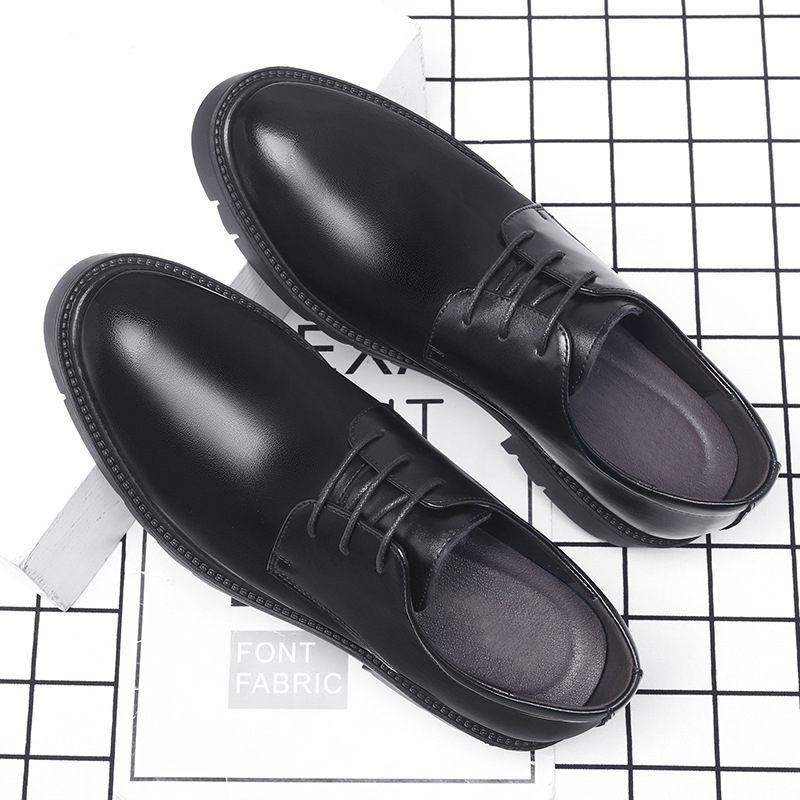 Erkek Siyah Deri Bağcıklı Kalı - Men Formal Wear Dress incelemesi ve fiyatı