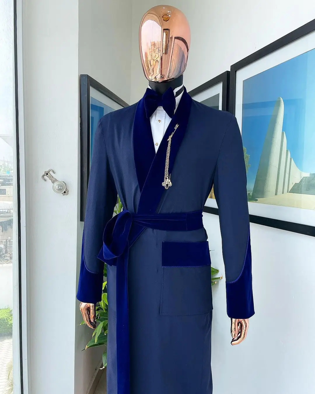 Özel Yapılmış Kraliyet Mavi Er - Men Formal Wear Dress incelemesi ve fiyatı