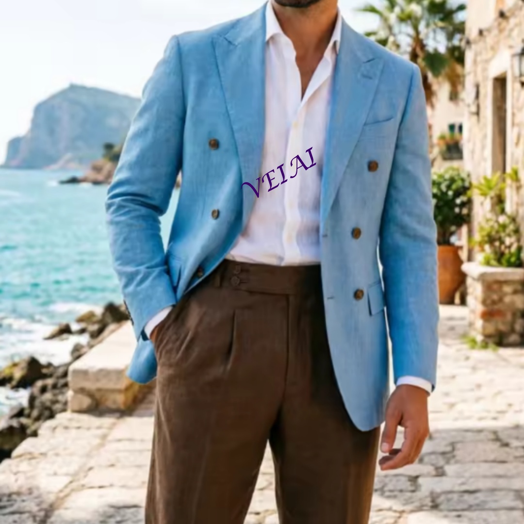 Özelleştirilmiş 2 Parçalı Bej  - Elegant Formal Men'S Wear incelemesi ve fiyatı